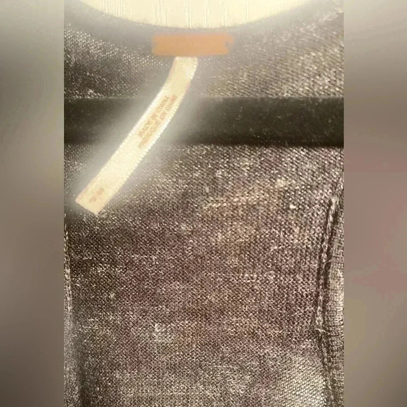 Free people racerback heather grey embellished sleeves day 2 night  mini dress S - Picture 4 of 7